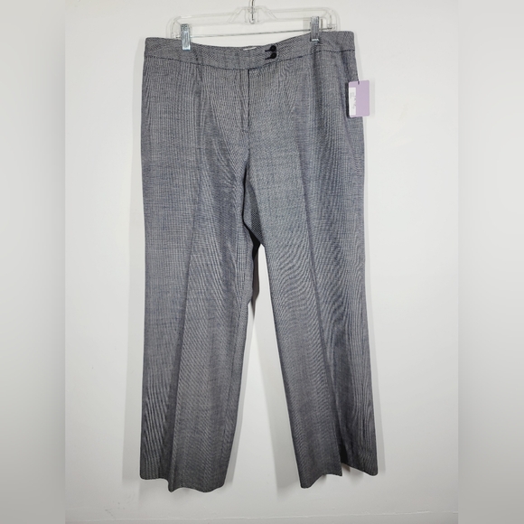 Pendleton Pants - Pendleton Wide Straight Leg Pants, Size 16